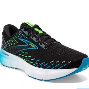 Brooks Glycerin 20 Men's Shoes - Black and Blue